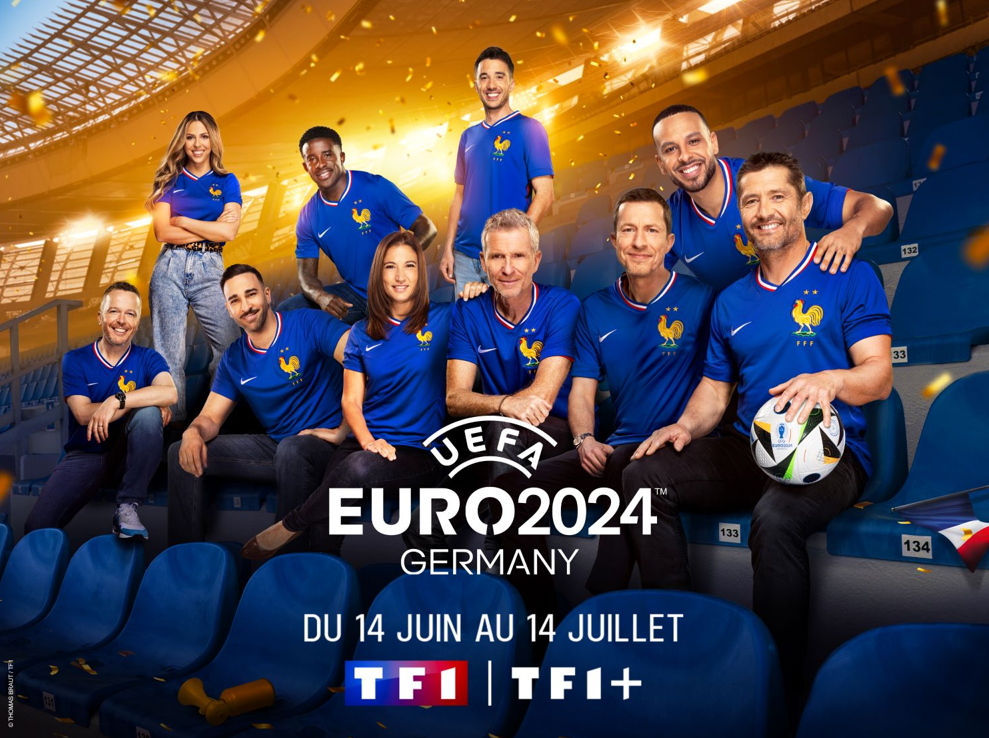 Dès le 14 juin TF1 passe en mode Euro 2024 de Football avec un dispositif au plus près des Bleus