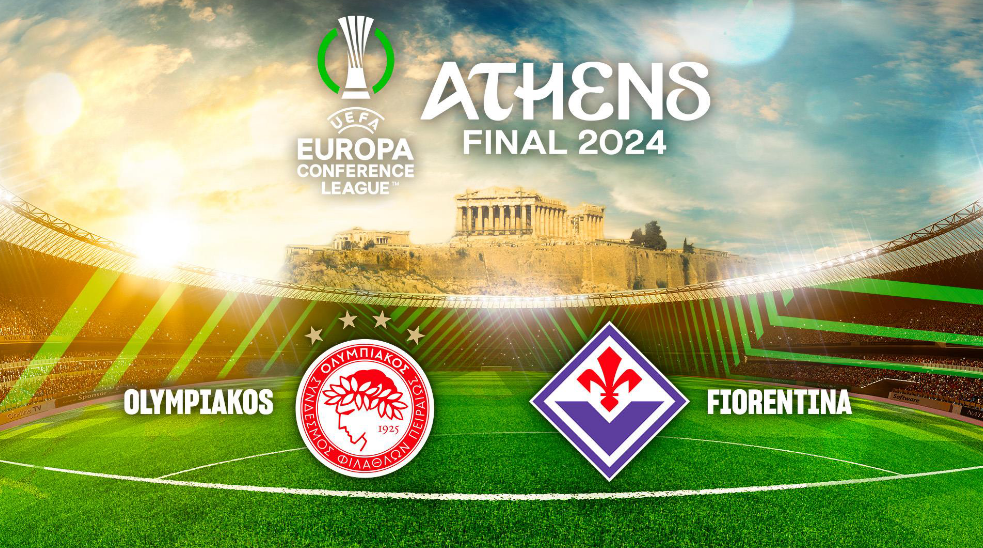 La Finale de la Conférence League Olympiakos / Fiorentina sera diffusée en clair sur W9
