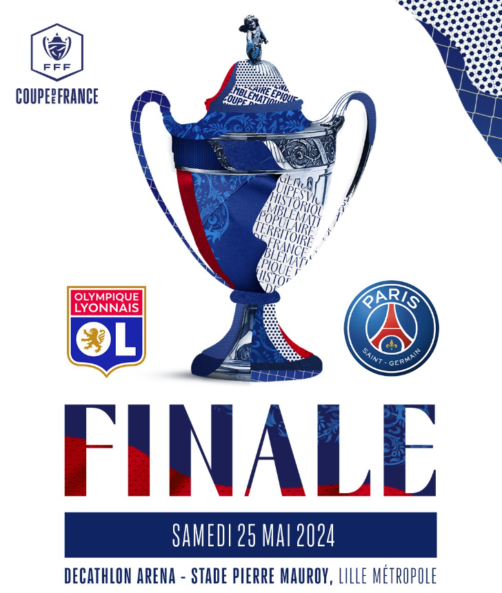 OL / PSG (Finale de la Coupe de France) Journée spéciale ce samedi sur France 3 Auvergne Rhône-Alpes