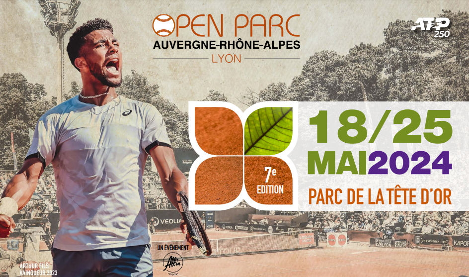 Open Parc Lyon 2024 (Tennis ATP) Le programme TV des rencontres du jeudi 23 mai