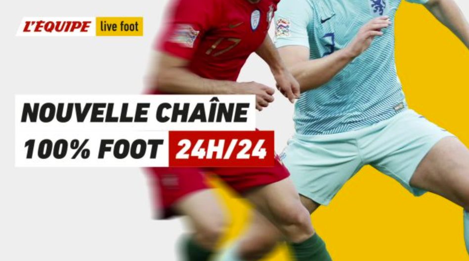 L'Équipe va lancer sa chaîne numérique L'Équipe live foot le 03 juin prochain