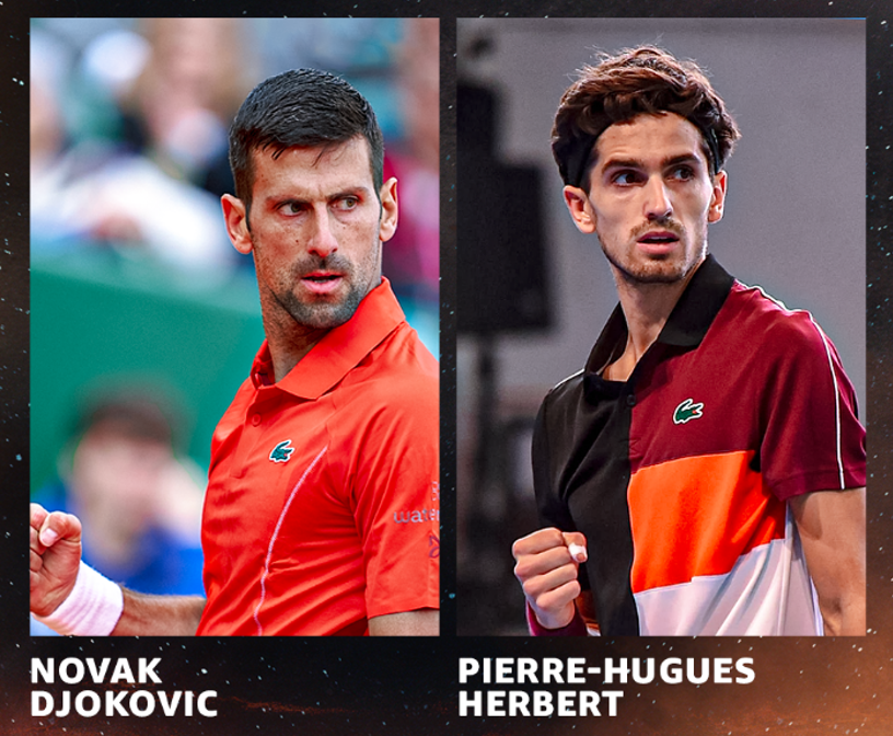 Novak Djokovic / Pierre-Hugues Herbert (Roland Garros 2024) Horaire, chaînes TV et Streaming