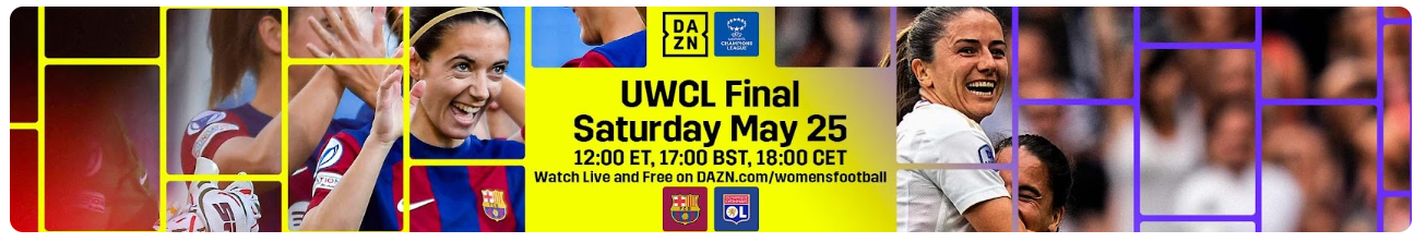 Programme TV Streaming Lyon Barcelone Finale Women's Champions League
