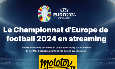 Molotov, l’application de streaming pour suivre toute l'Euro 2024 de Football