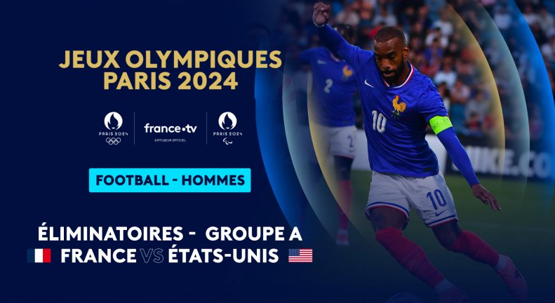 JO Paris 2024 France vs États-Unis - Football