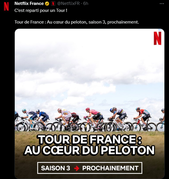 netfix saison 3 tour de france