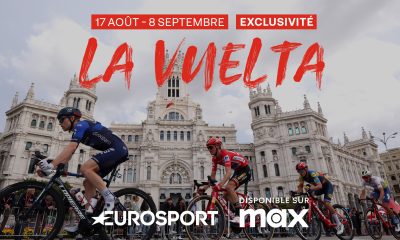 La Vuelta à suivre en exclusivité sur Eurosport et sur Max via Eurosport